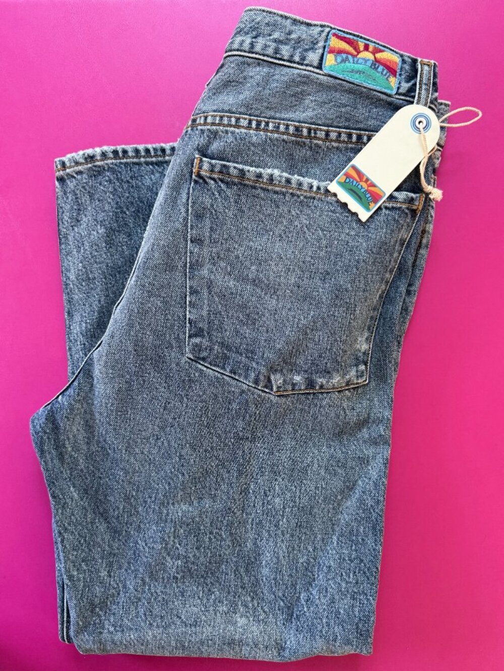 Daily Blue Hype Jeans Tempest Wash NWT 30 Distressed Denim Adriano Goldschmied